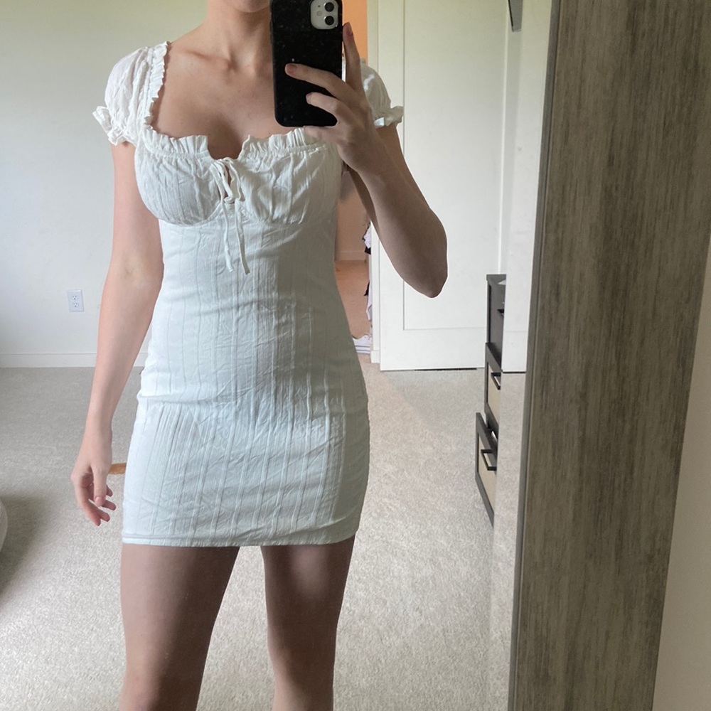 White dress